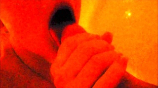 Мокрый рот девушки, кримпай, сперма, сосание и поедание - пользовательское видео для Hewolf72!