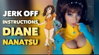 Joi Portugues – Diane Nanatsu Jerk Off Instruction – Jizz For Me Baby!!!