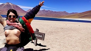 Last Porn On Atacama Desert! Porn Vlog 3 – Amateur Dread Sexy
