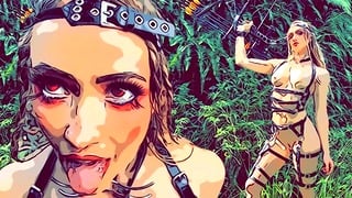 Secretcrush – Sweetie Craving Dick Dominates Tied Up Hunter During Apocalypse