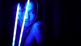 Sometihing More Artistic Hot Crazy In Blue… Michaela Isizzu