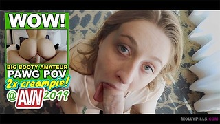 Father Sperm Inside My Vagina Pov -molly Pills -avn2019 Enormous Tits Pawg Cream Pie