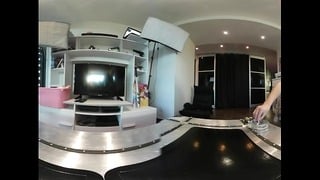 France Teenager With Ideal Ass Smoke And Undress In Virtual Reality 360 By Vic Alouqua