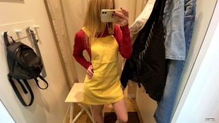 Didn’t Purchase Anything But Fucked In The Fitting Room.