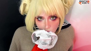 Himiko Toga & Her Hairy Pussy Celebrate 18Th With First Sex And Сreampie