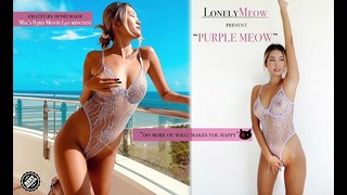 Lonelymeow Mia In Purple Meow – Dlouhá ukázka