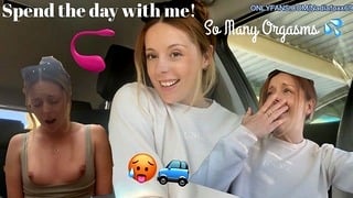 Orgasm Vlog Day!! Joined Me For A Full Day Of Outdoor Lush Fun, Bts And So Much Cumming!