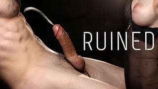 Charming Tortures For Him – Ruined Orgasm With Cum Explosion
