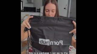 Udpakning af en stor kasse fra Pornhub – Solazola