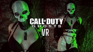 Call Of Duty. Ghost Interrogated Me In A Special Way. VR – Mollyredwolf