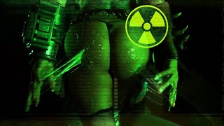 Octokuro Fallout ihlette posztapokaliptikus lány Cosplay mély