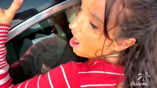Petite Salope Exhibe Se Fait Défoncer Sur Le Bord De La Route – Faciale- Amateur Sextwoo