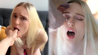 Stepdaughter Squirts In Her Panties – Fucked Hard, Huge Facial