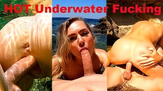 Amazing Underwater Sex With Big Ass Naked Adventures! Wild Anal On Beach Jessijek