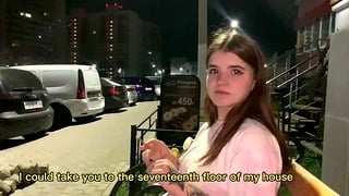 I Met A Schoolgirl On The Street And Fucked Her In The Entrance.